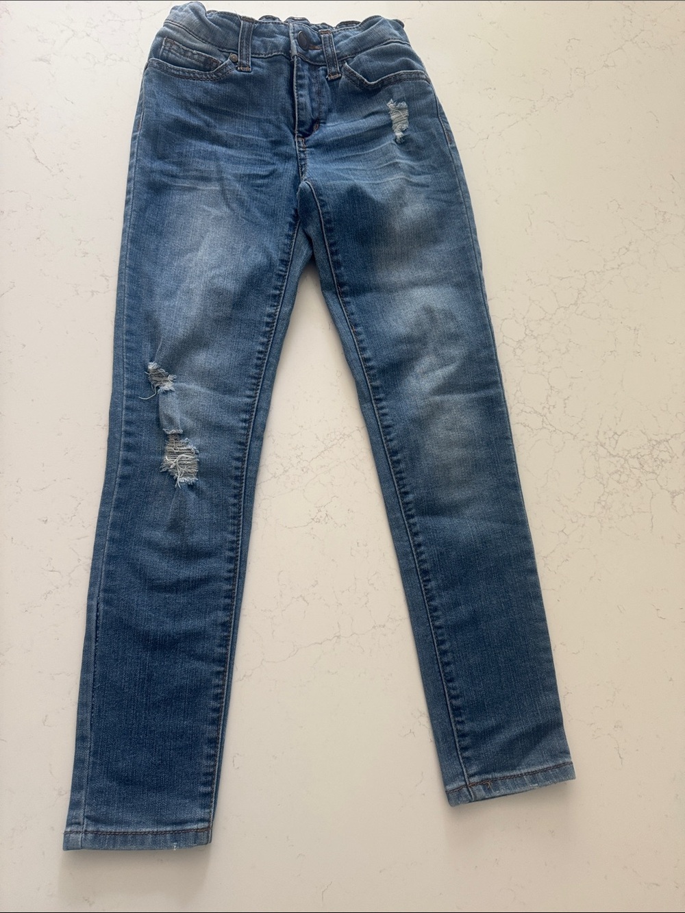 Joes Jeans Blue Distressed Slim Fit Girls Jeans